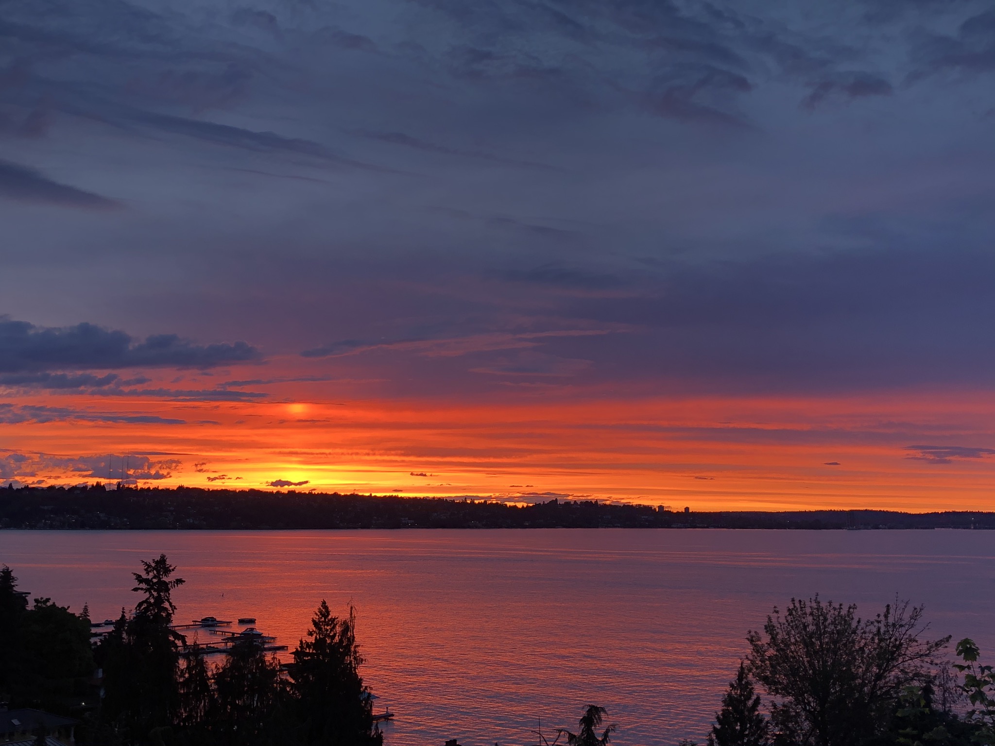 Sunset in Seattle